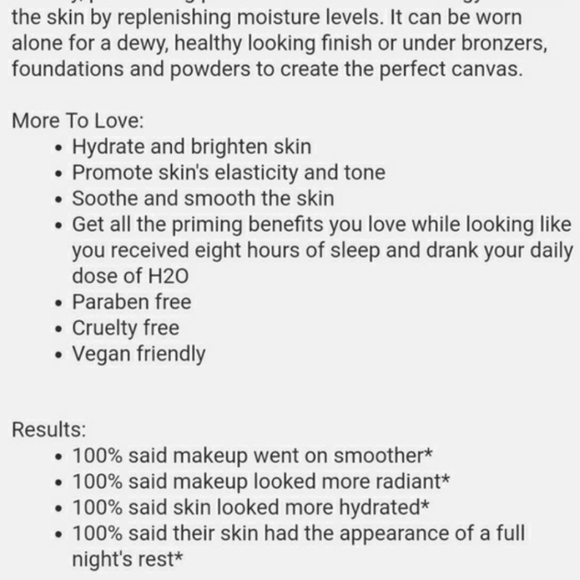 TOO FACED HANGOVER REPLENISH FACE PRIMER. - Picture 4 of 6